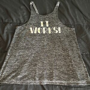 Charcoal Graphic Women's Tank Top